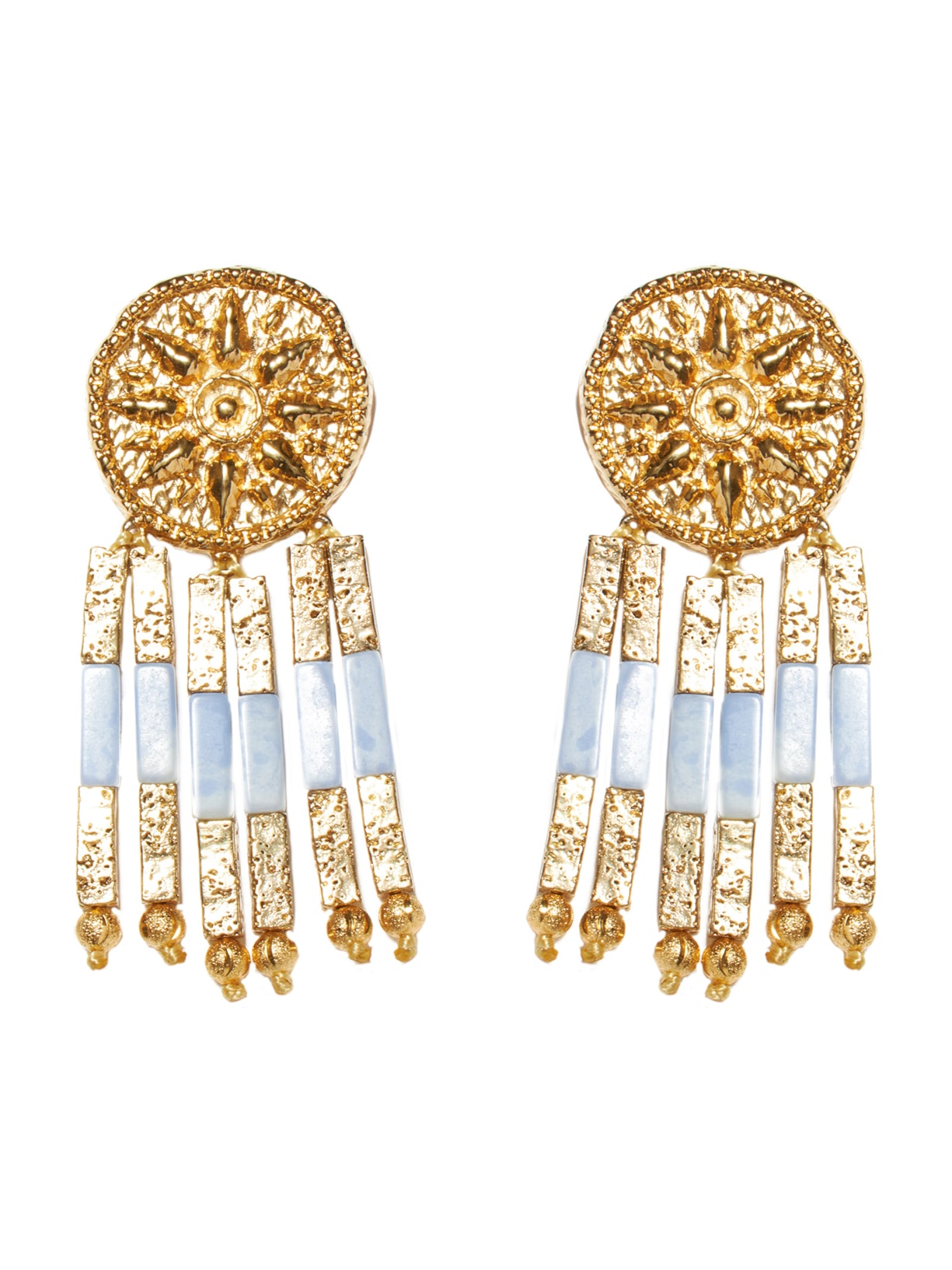 Brinco Feminino Chuva De Verão - Dourado