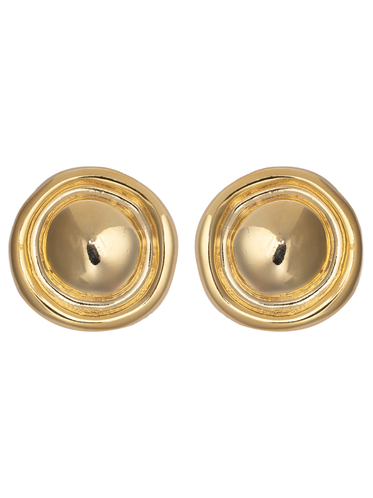 Brinco Feminino Circulo G - Dourado