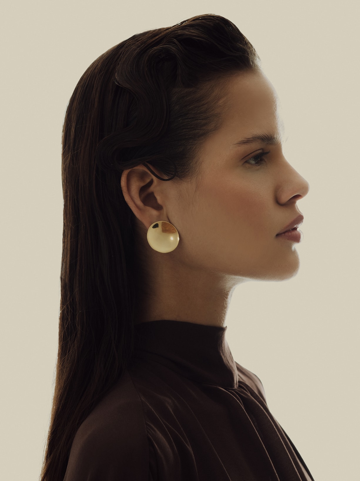 Brinco Feminino Claire Dourado Vehr