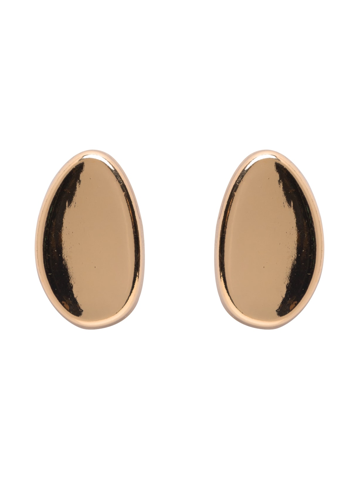 Brinco Feminino Concavo Dourado Basiq