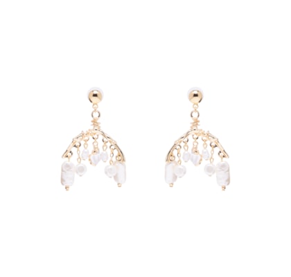 Brinco Feminino Conchinha - Dourado