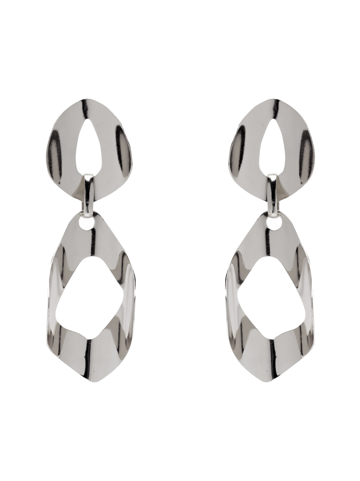 Brinco Feminino Curvado - Prata