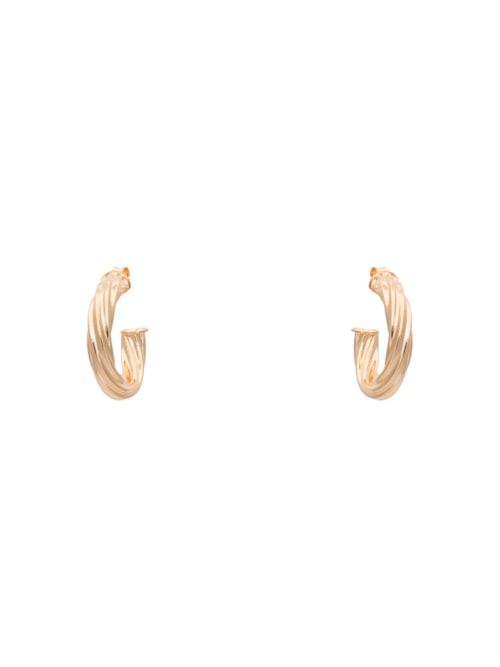 Brinco Feminino Darcy Em Metal - Dourado