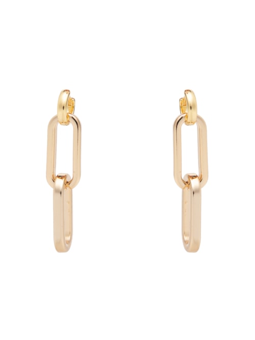 Brinco Feminino Elos Due - Dourado