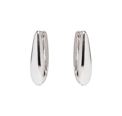 Brinco Feminino Em Metal - Prata