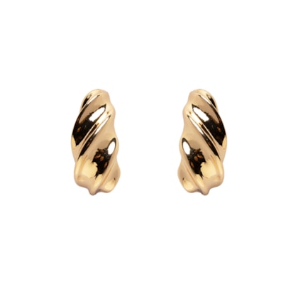Brinco Feminino Espiral - Dourado