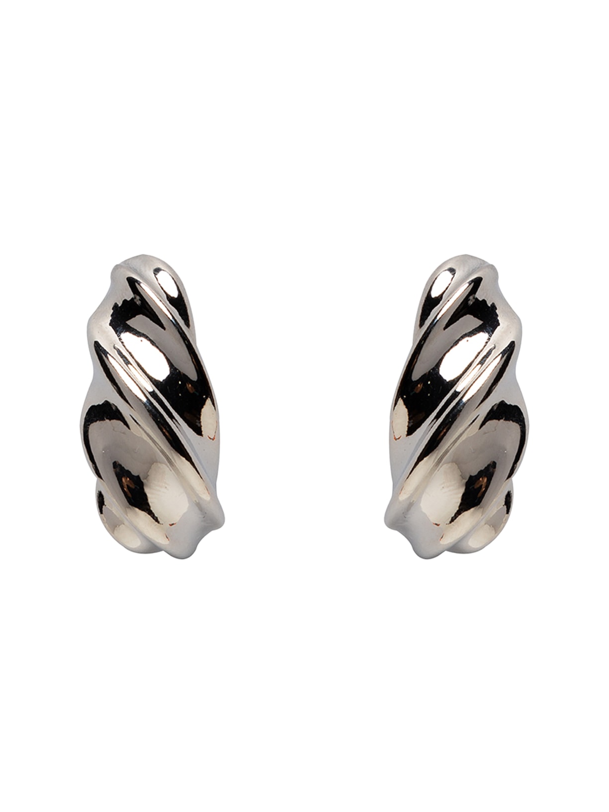 Brinco Feminino Espiral - Prateado