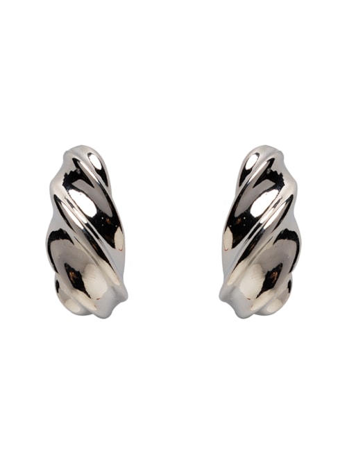 Brinco Feminino Espiral - Prateado