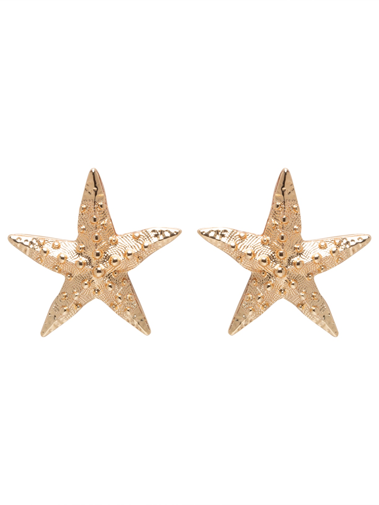 Brinco Feminino Estrela Do Mar Dourado Market 33