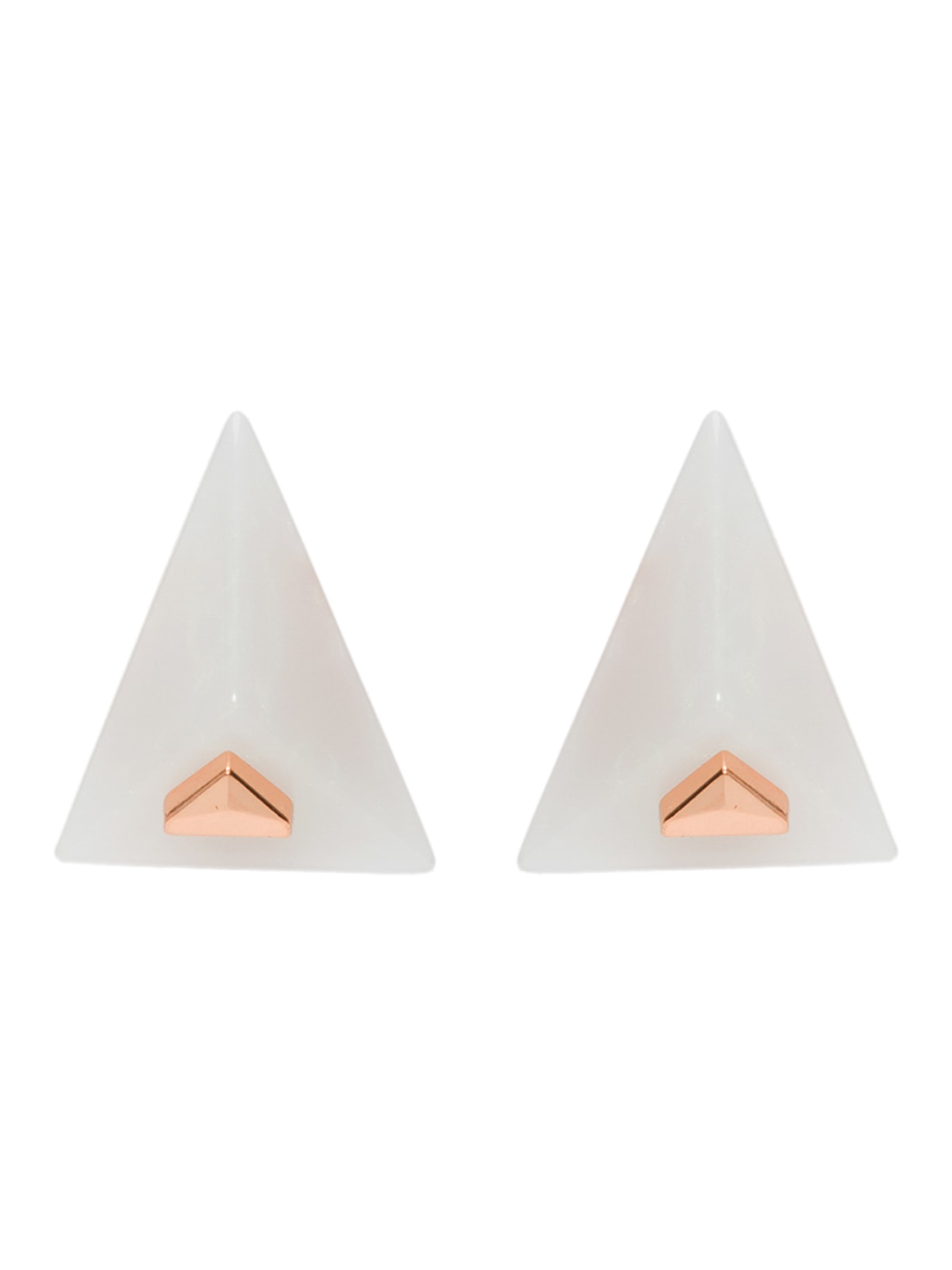 Brinco Feminino Faces - Off White