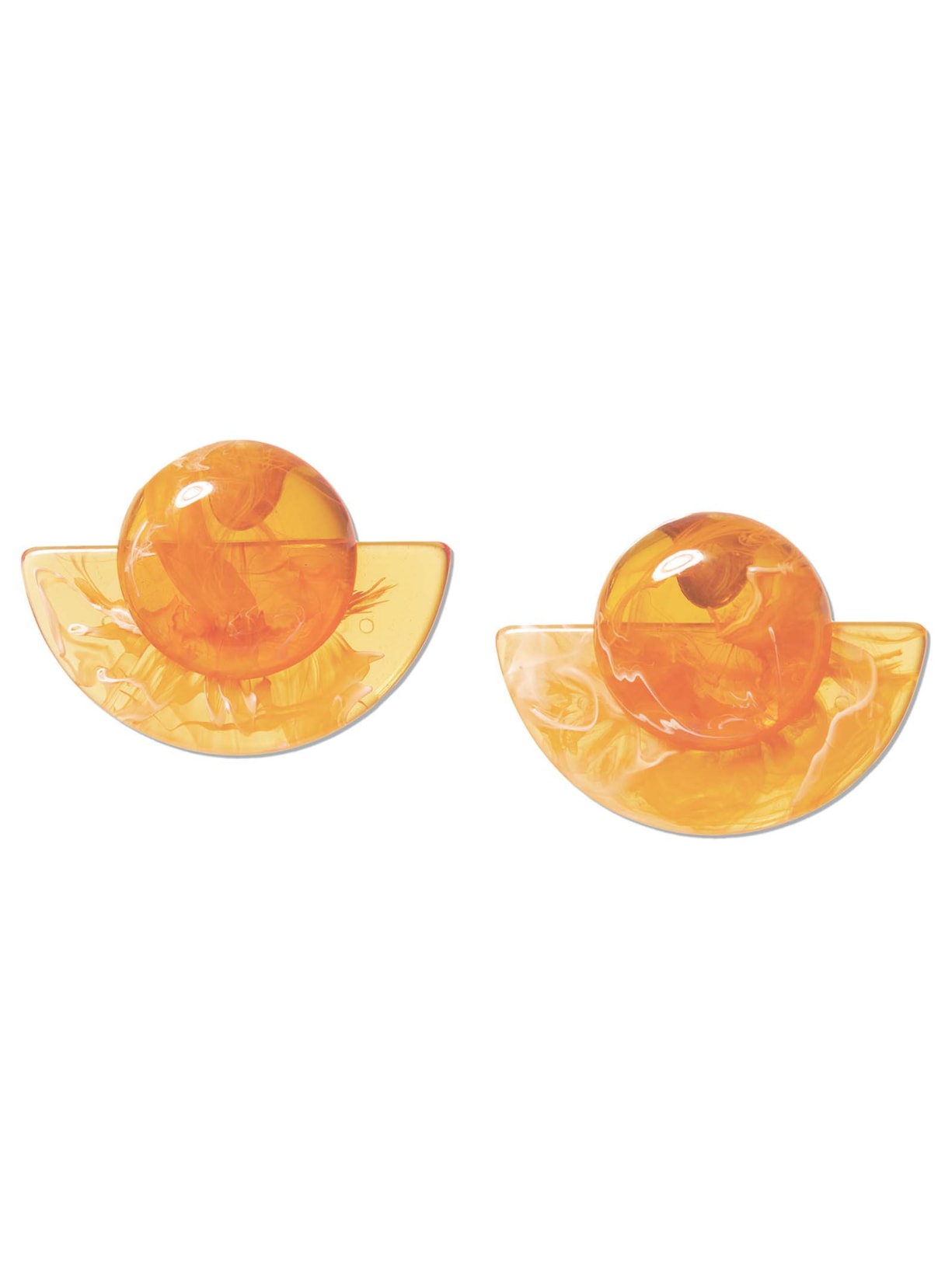 Brinco Feminino Festo Laranja Lool