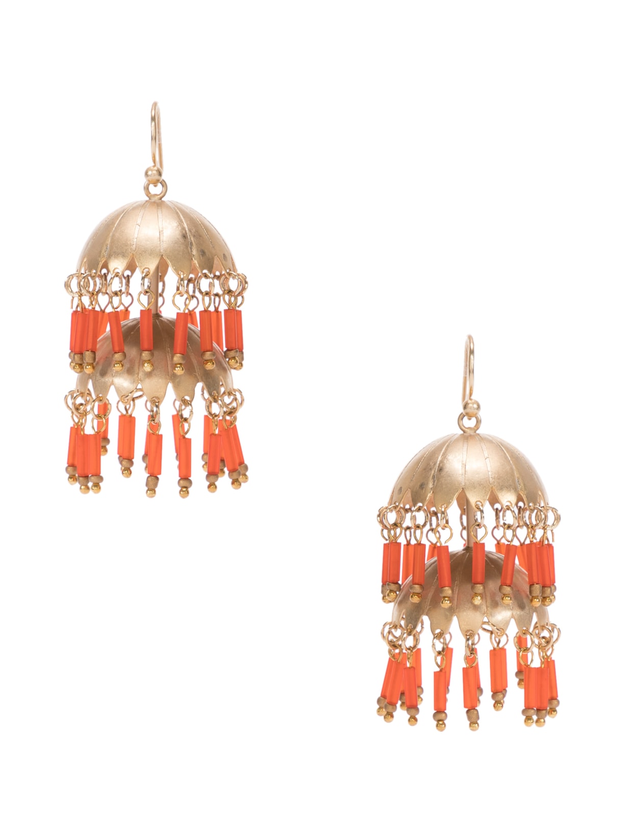 Brinco Feminino Fim De Semana Em Metal - Dourado