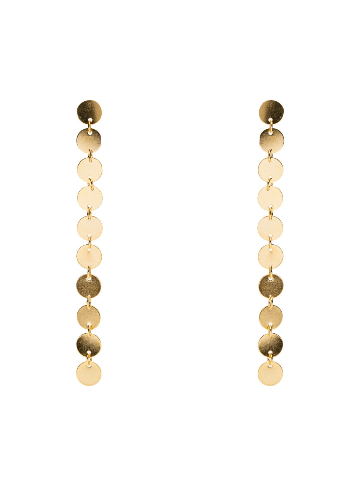 Brinco Feminino Fio Medalhas - Dourado