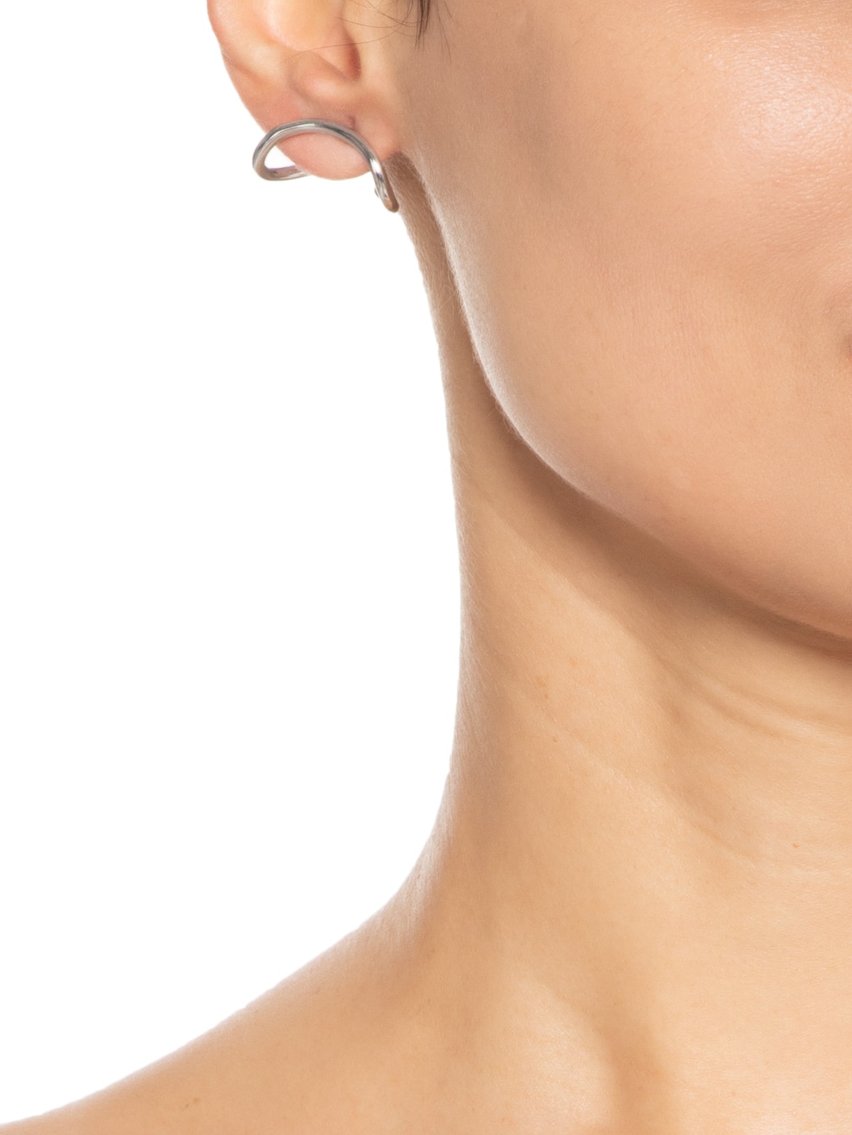 Brinco Feminino Fio Prata Andressa Delamuta