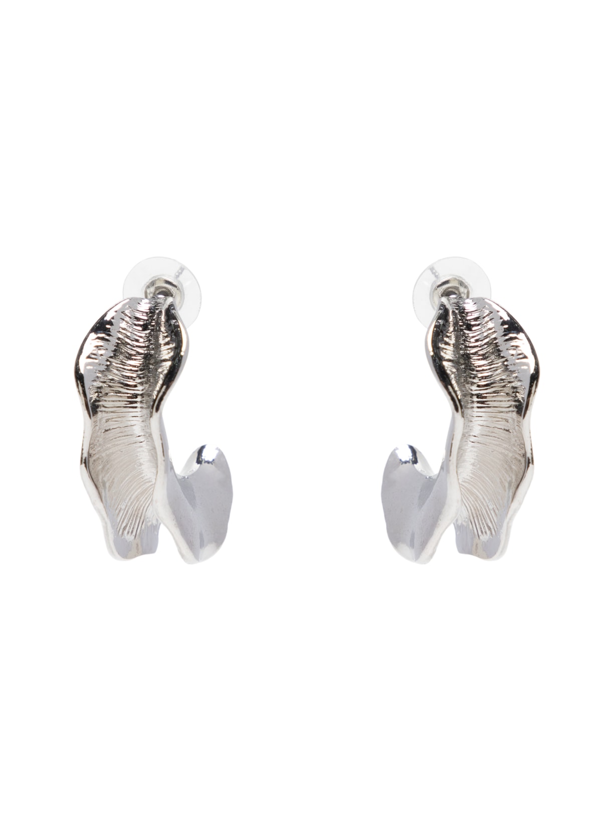 Brinco Feminino Folhagem - Prata