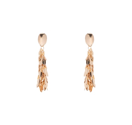 Brinco Feminino Folhagens - Dourado