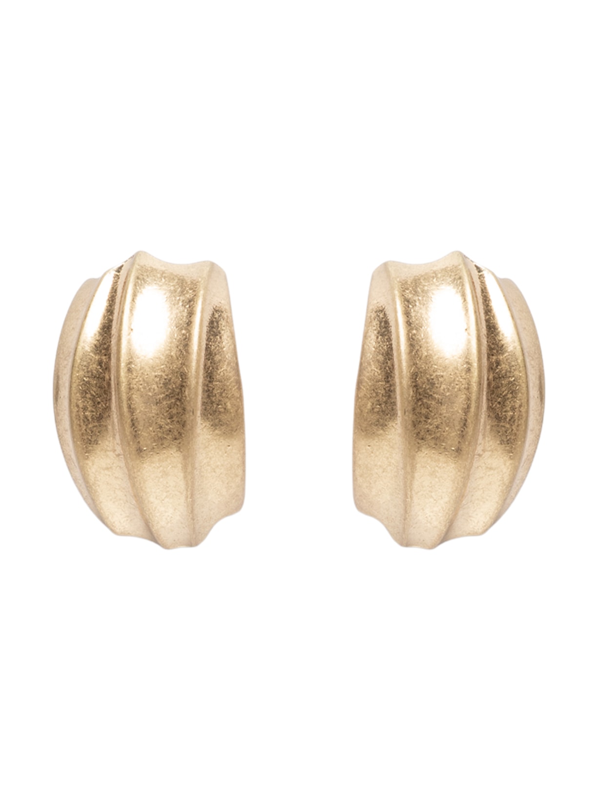 Brinco Feminino Fosco Dourado Market 33