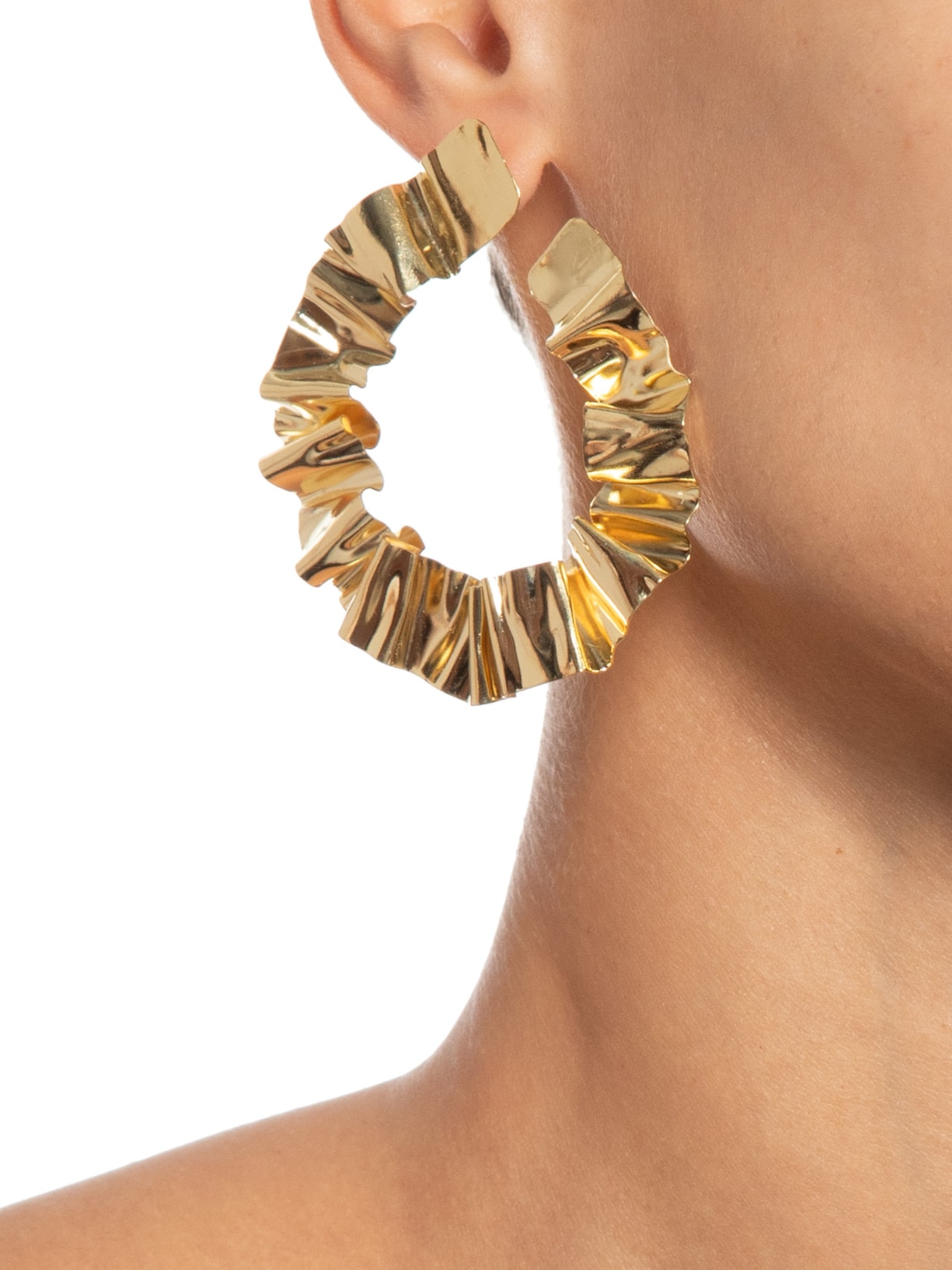 Brinco Feminino Giro Dourado Triana