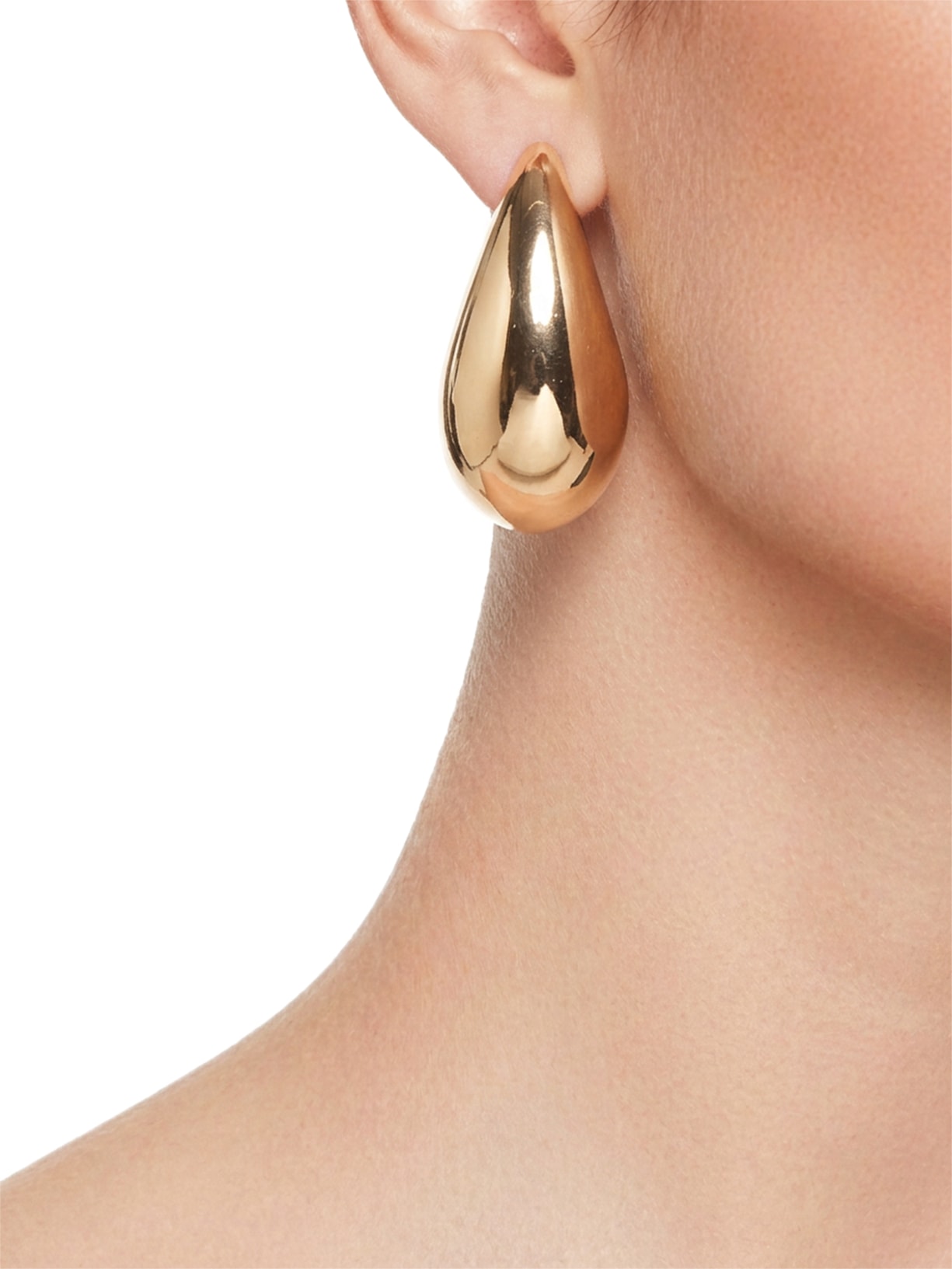 Brinco Feminino Gota Dourado Market 33
