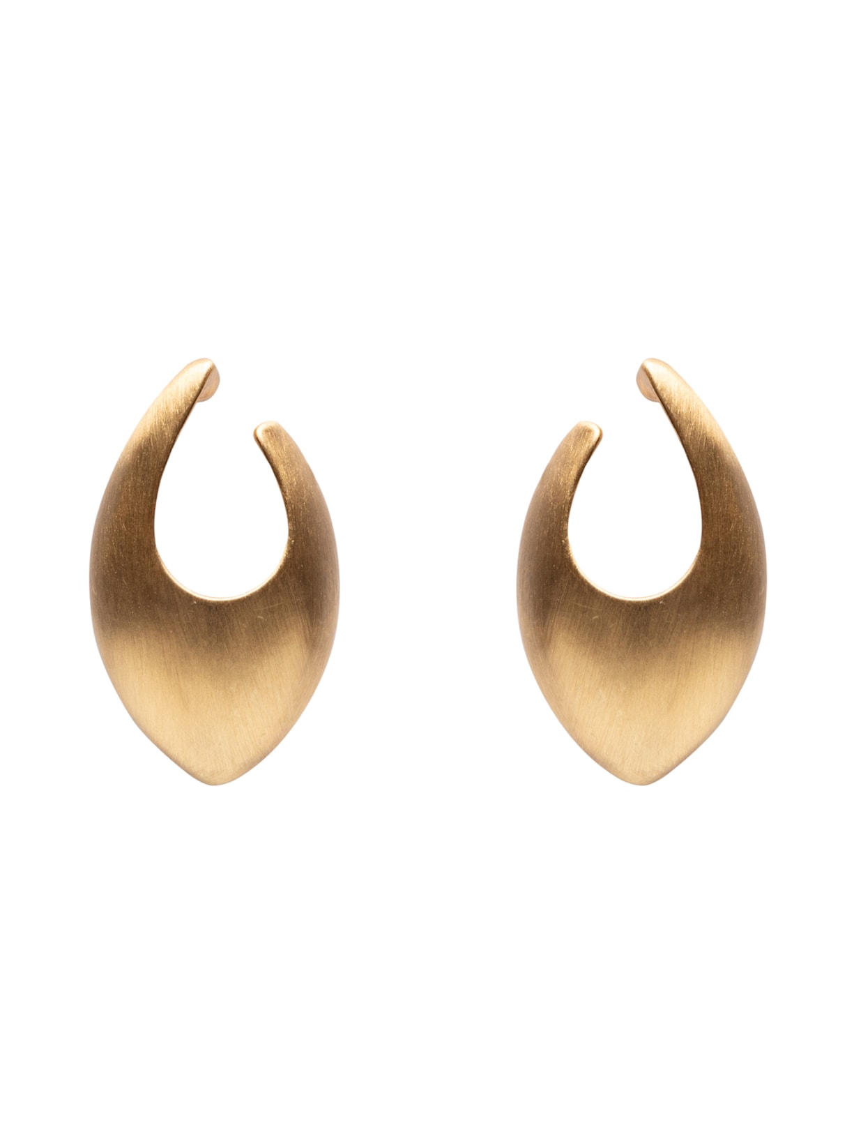 Brinco Feminino Gota Escovado - Dourado