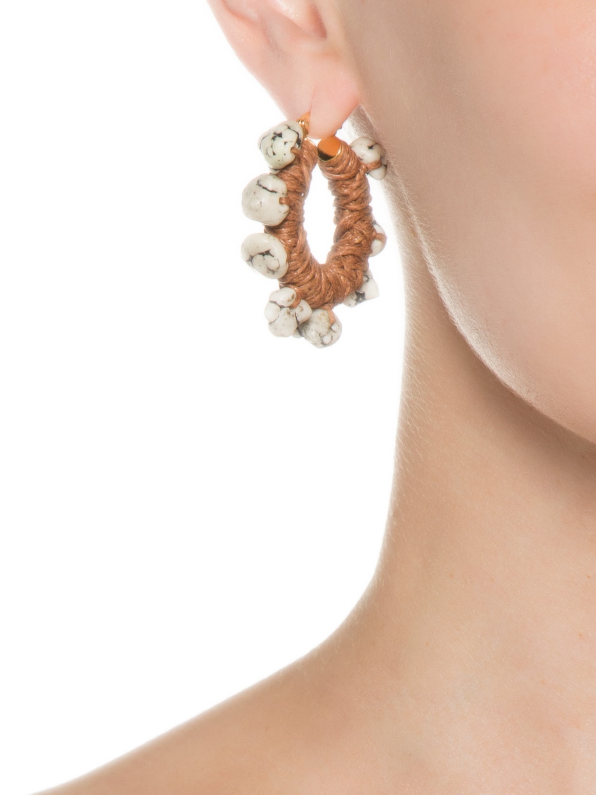 Brinco Feminino Kham P Marrom Lool