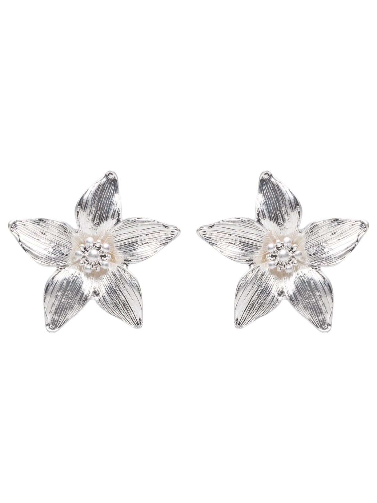 Brinco Feminino Lírio - Prateado