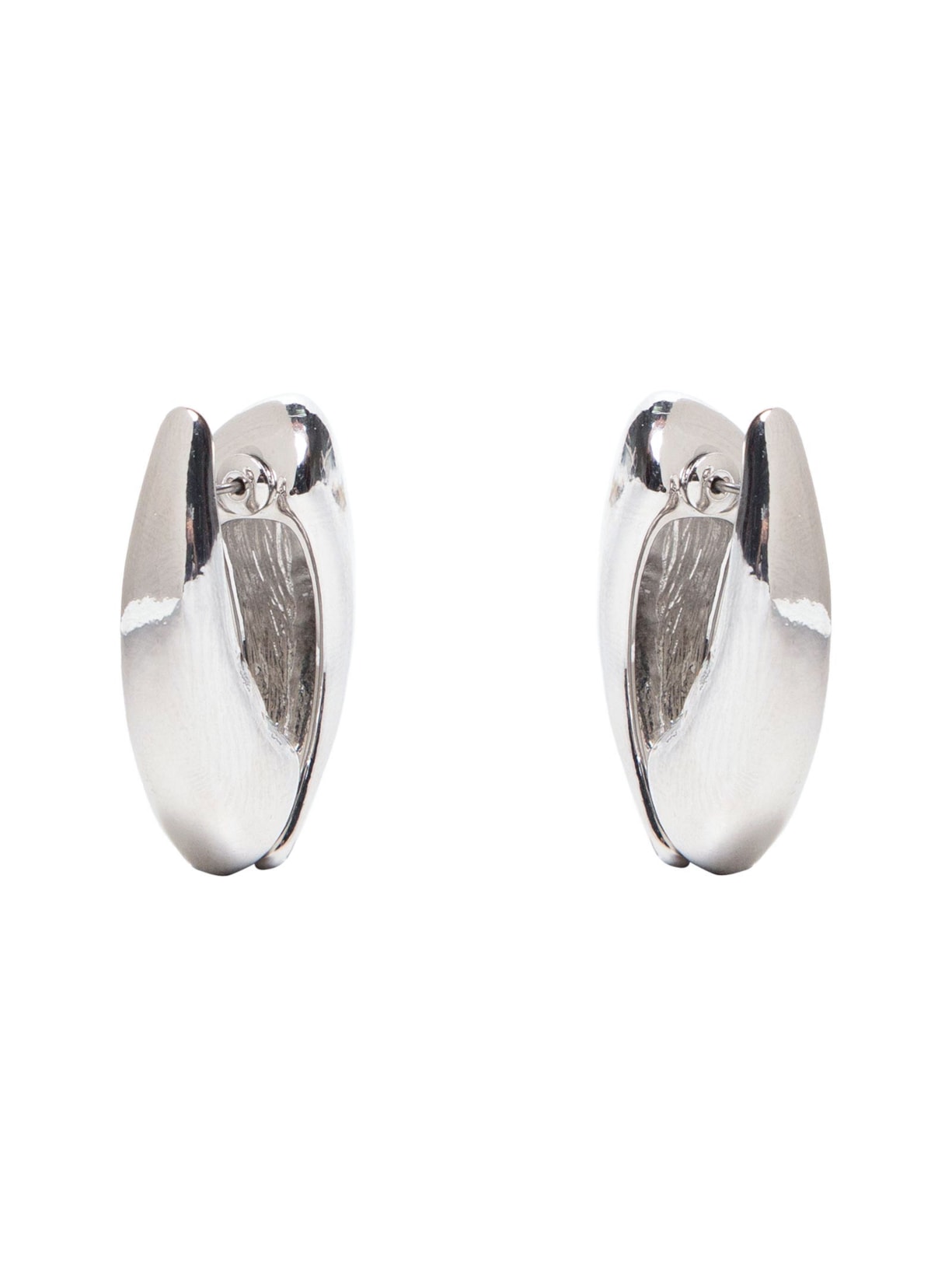 Brinco Feminino Liso - Prata