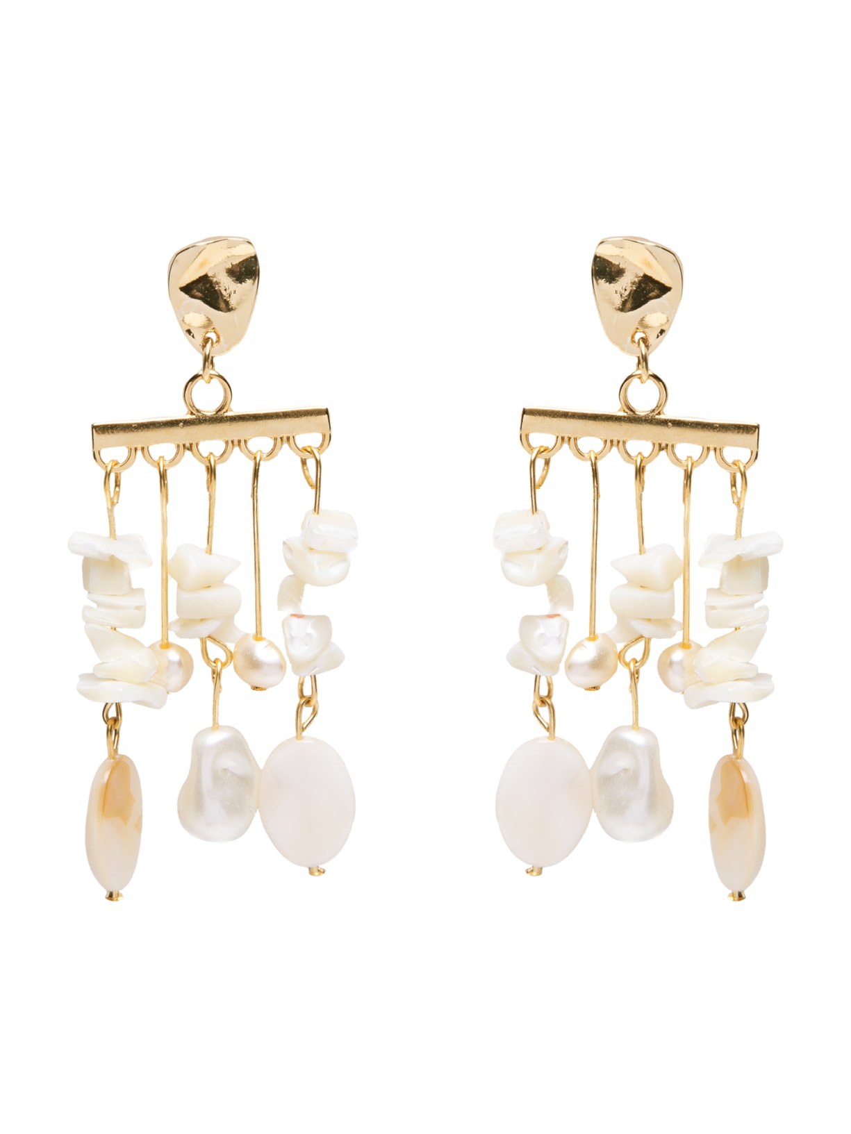 Brinco Feminino Madrepérolas Laguna - Off White