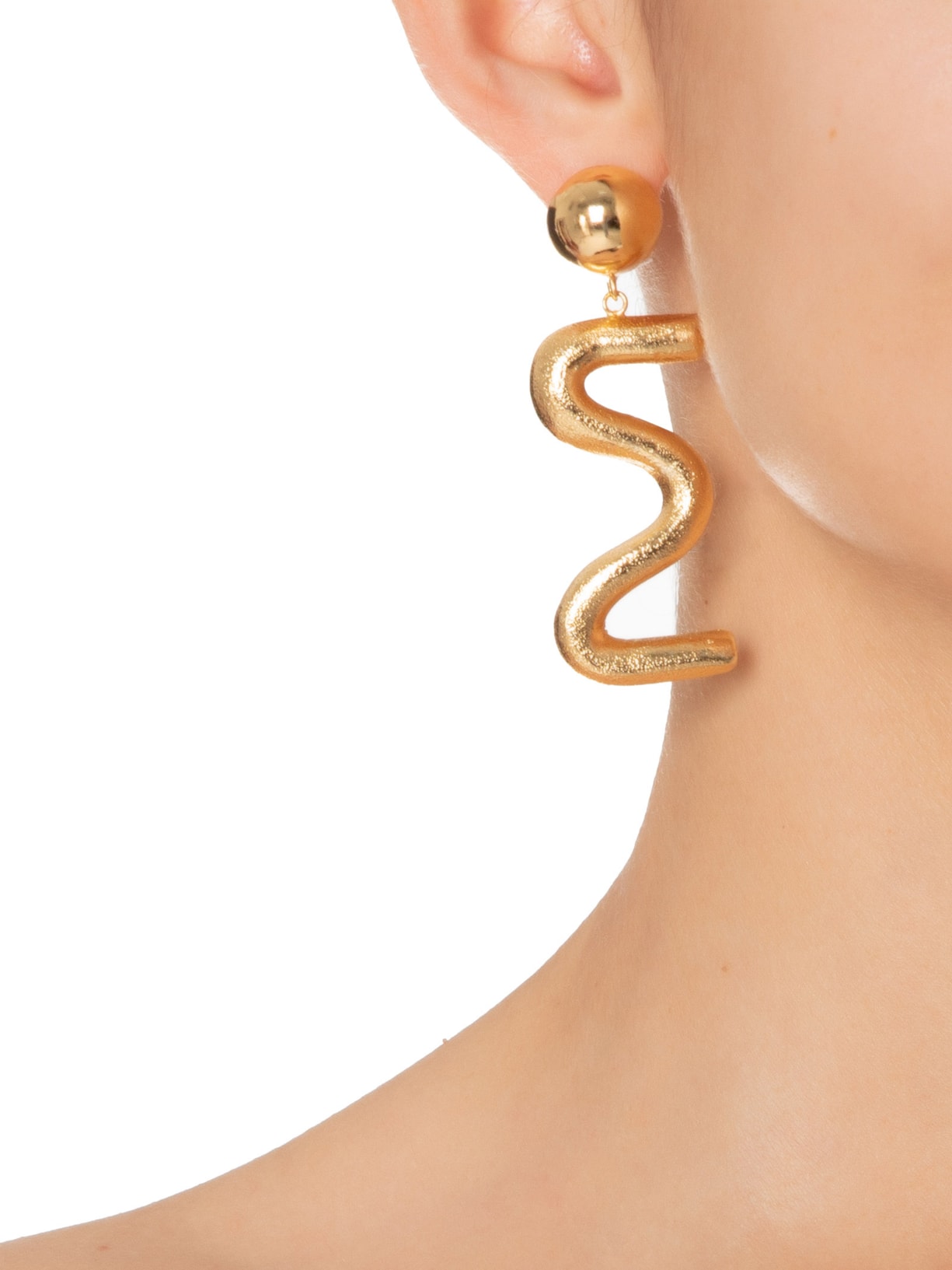 Brinco Feminino Margherita Dourado Struktura