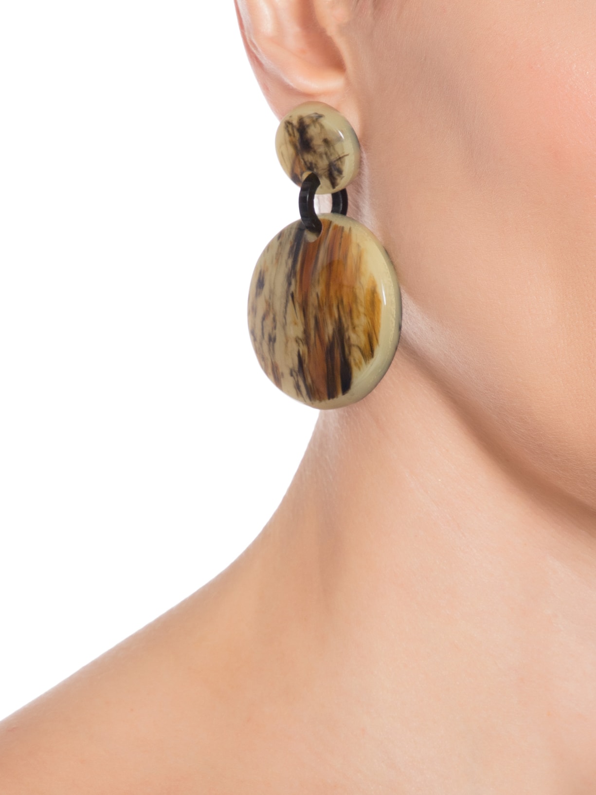 Brinco Feminino Marjorie - Bege