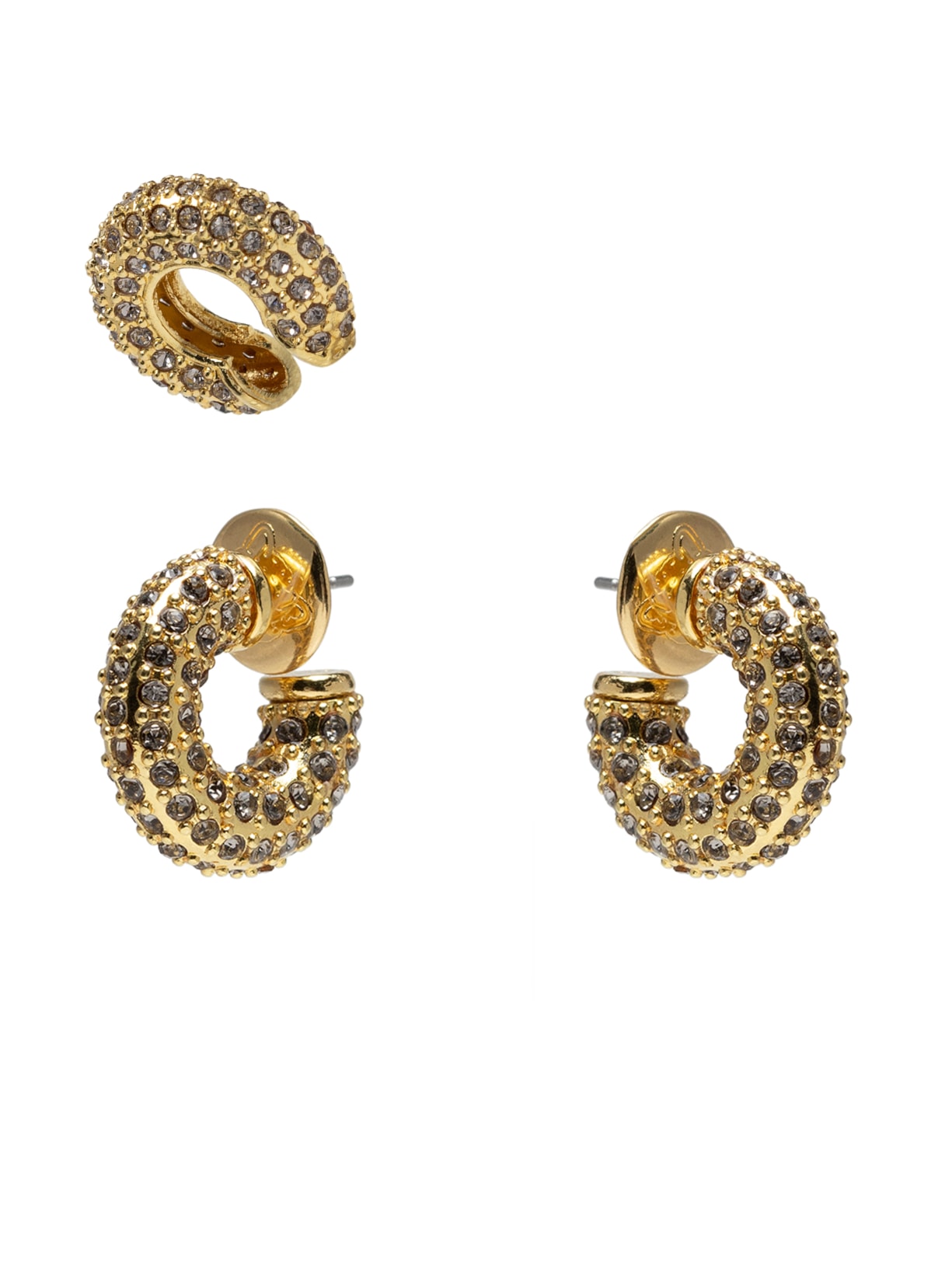 Brinco Feminino Meia Peão STR - Dourado