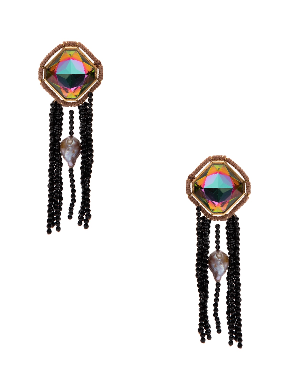 Brinco Feminino Metallic Autumn - Preto