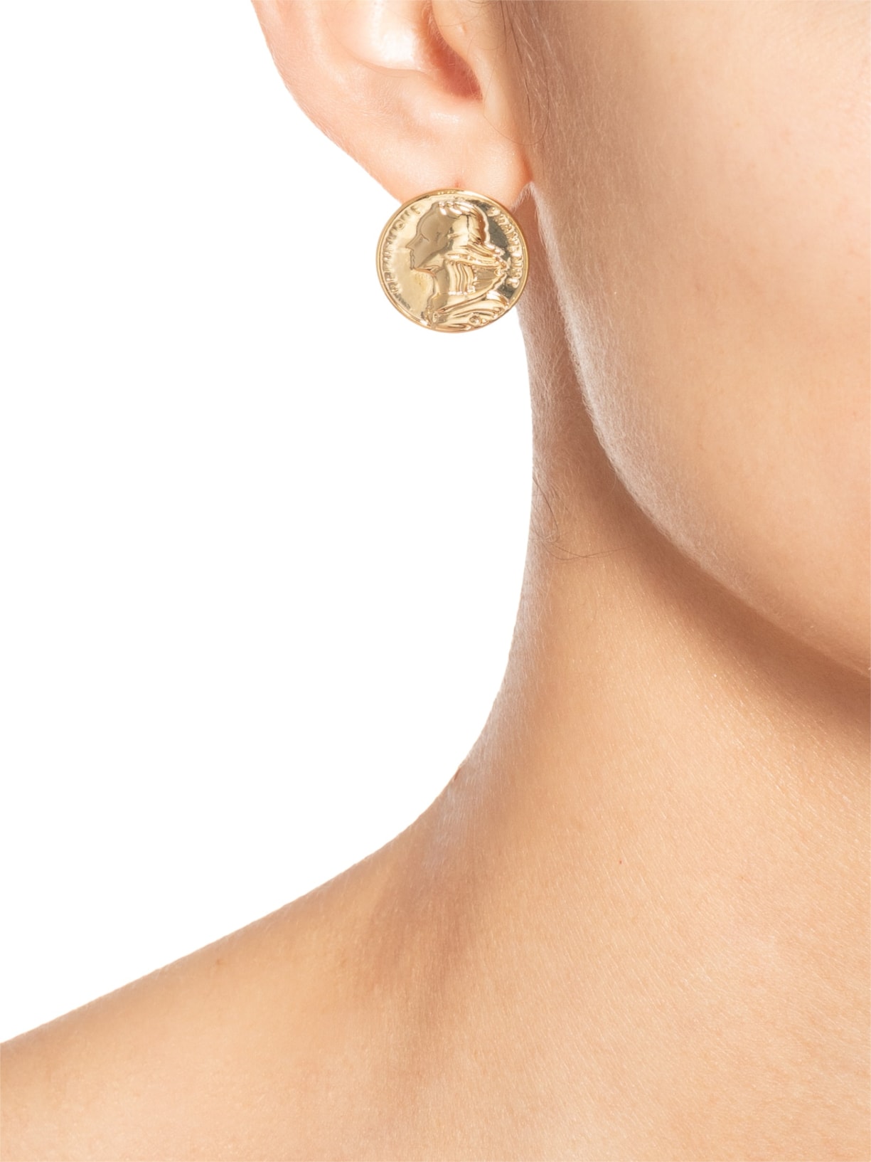 Brinco Feminino Mira Dourado Erre