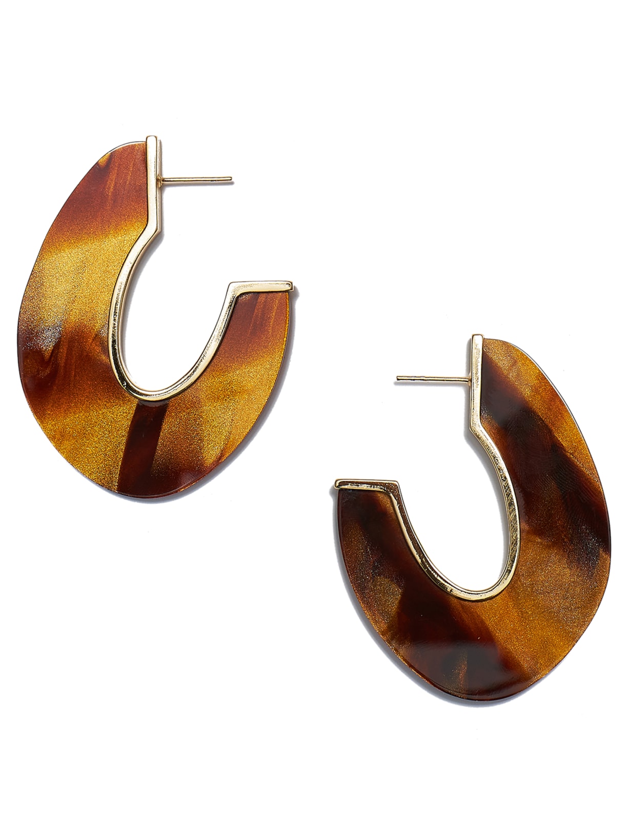 Brinco Feminino Nilo - Marrom