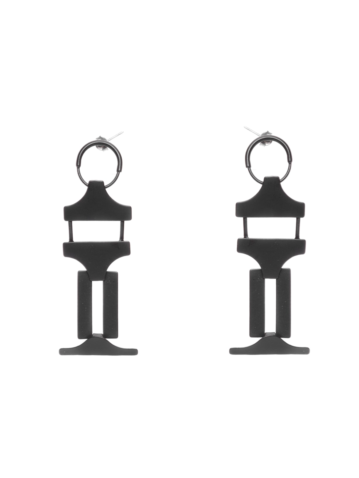 Brinco Feminino Obstacle - Preto