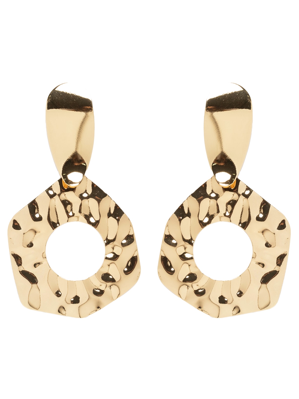 Brinco Feminino Orgânico - Dourado