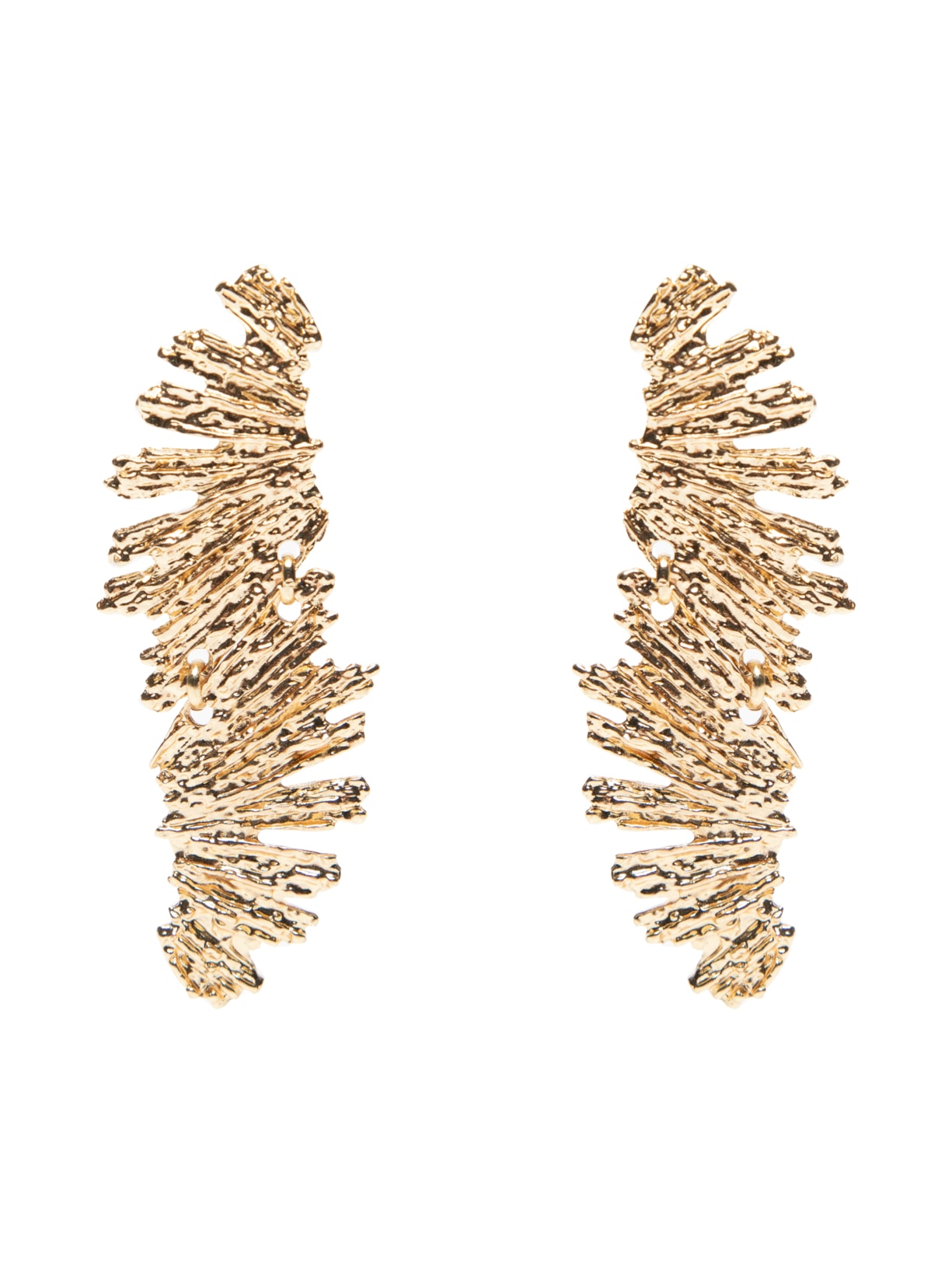 Brinco Feminino Orgânico - Dourado