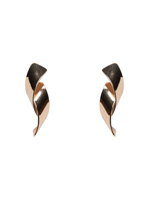 Brinco Feminino Orgânico - Dourado