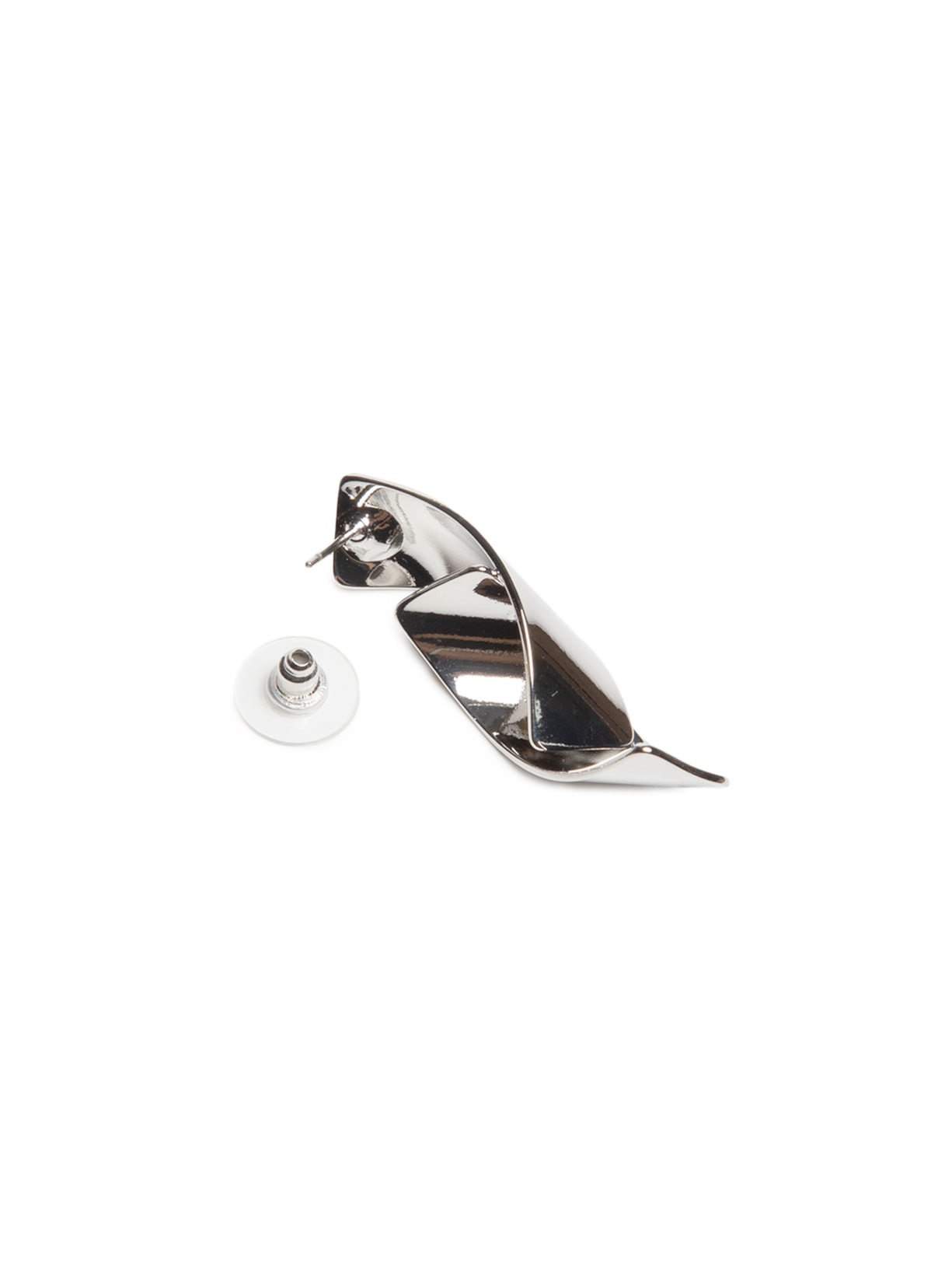 Brinco Feminino Orgânico Prateado '2Essential