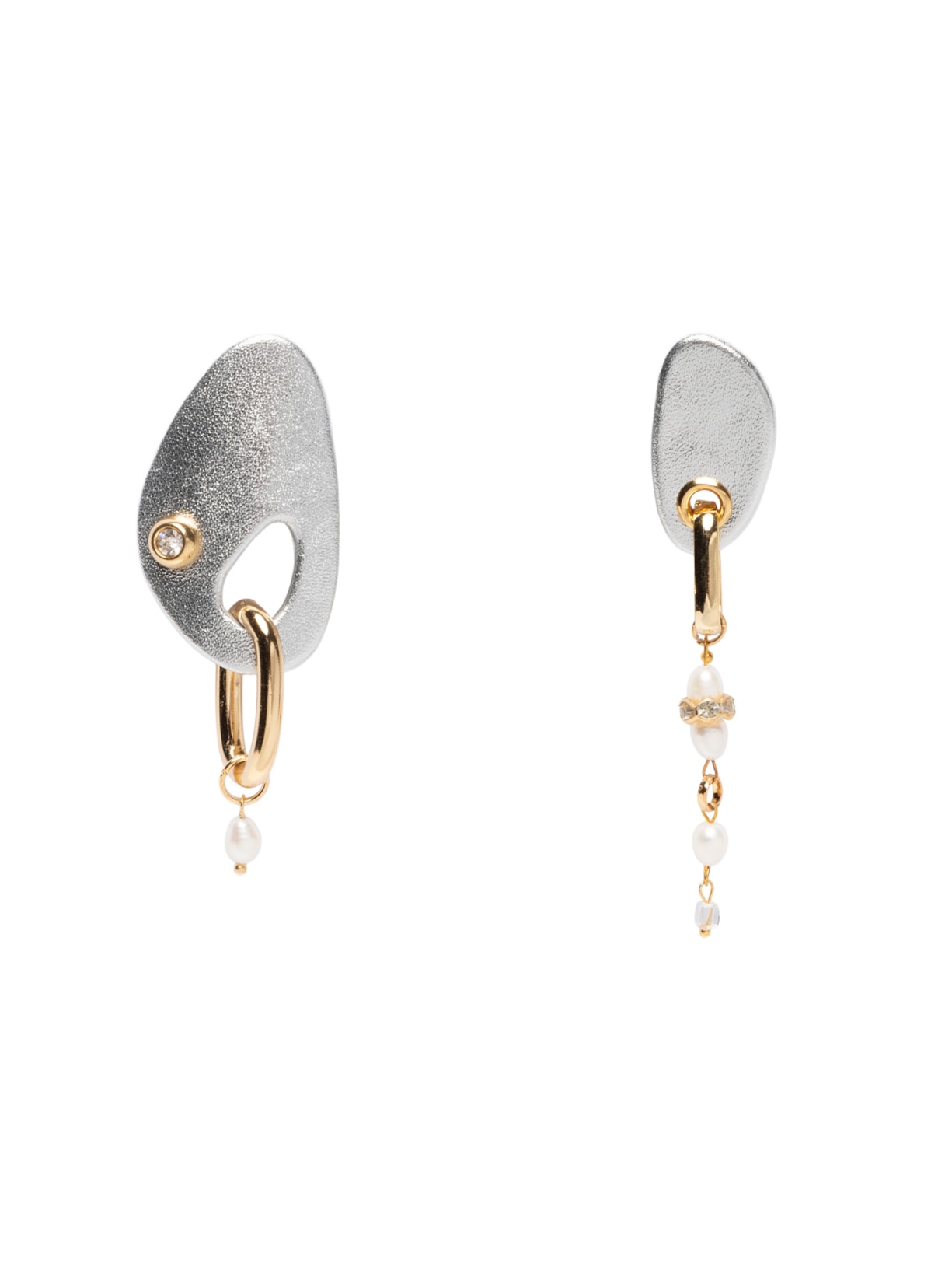 Brinco Feminino Ostra M - Prateado