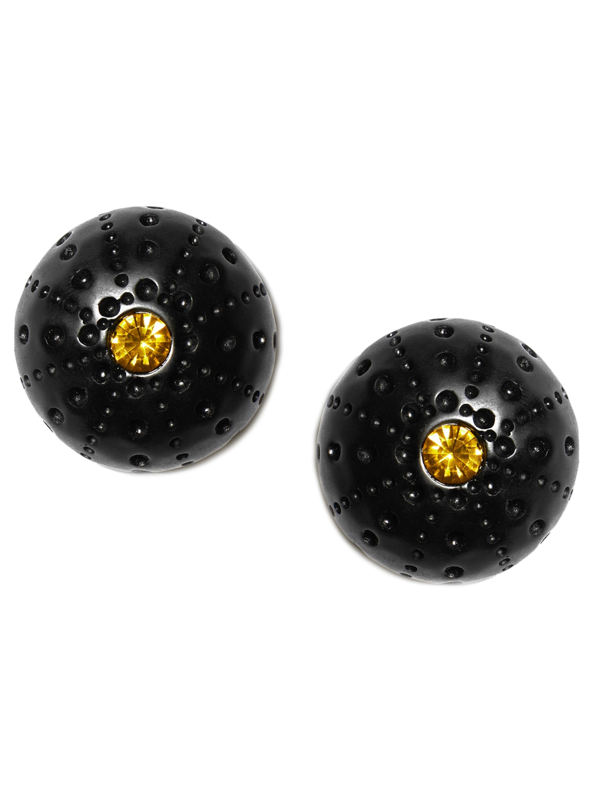 Brinco Feminino Ouriço Preto Lool