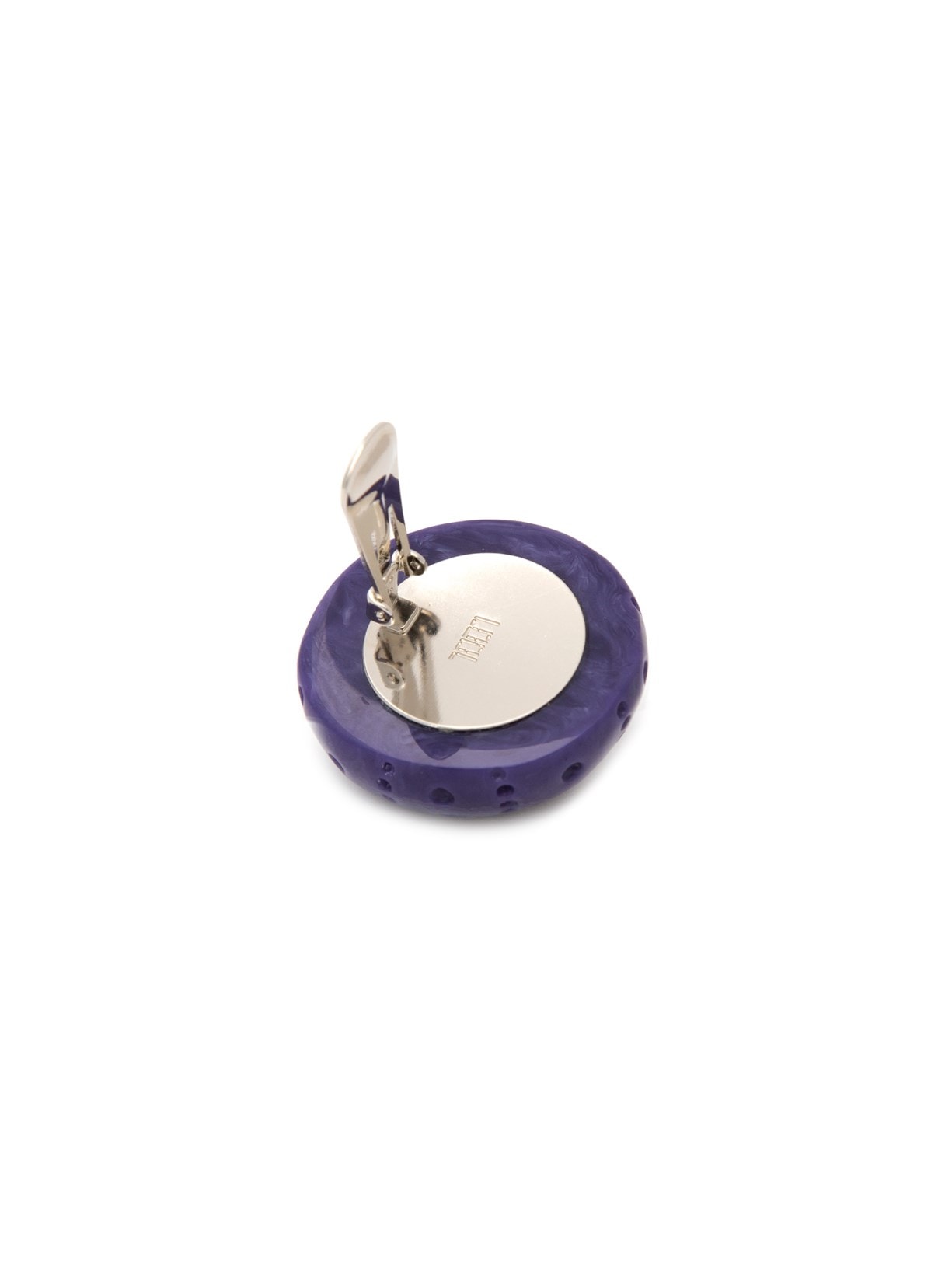 Brinco Feminino Ouriço Roxo Lool