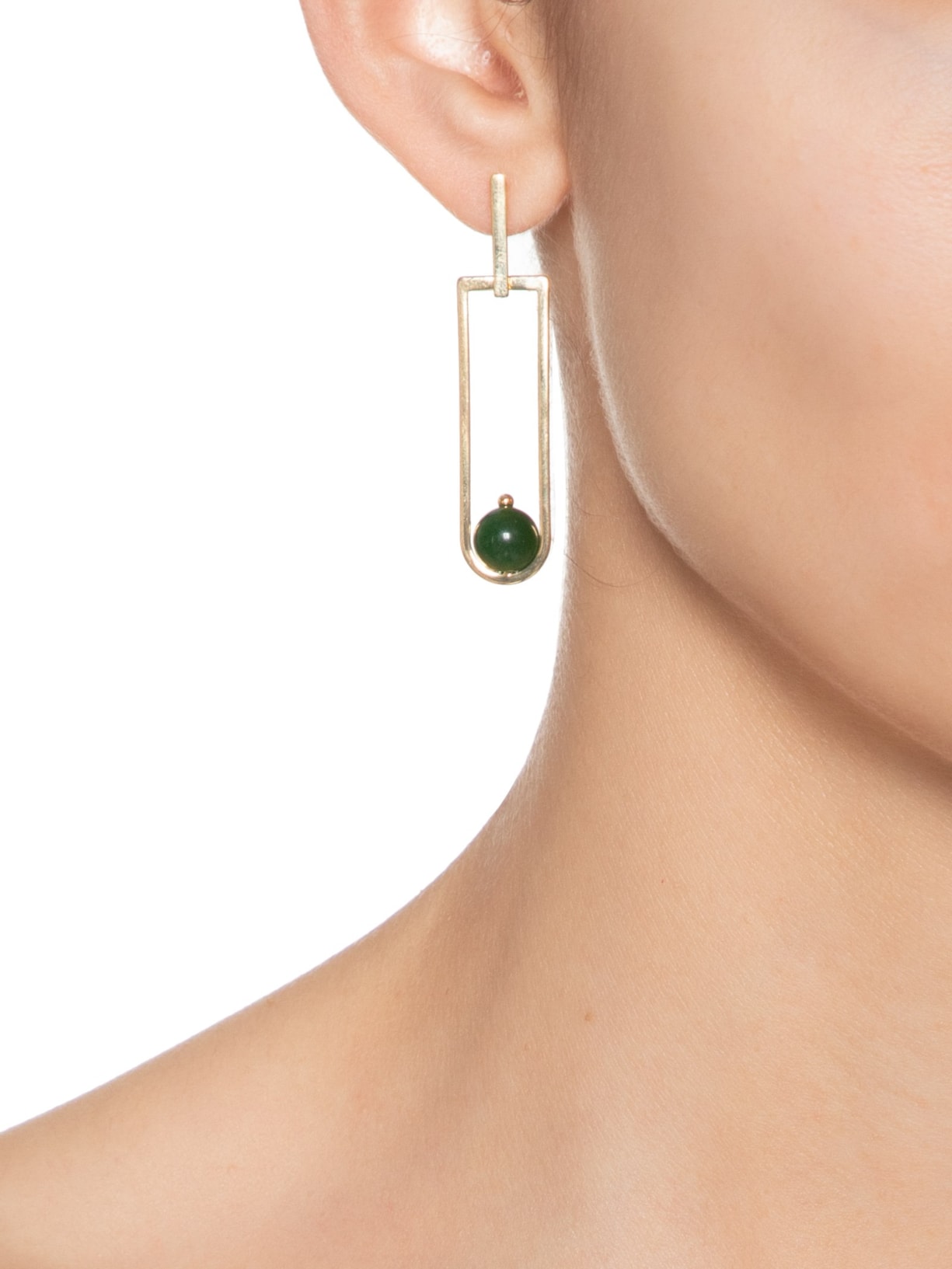 Brinco Feminino Pampulha Dourado Luiza Dias 111