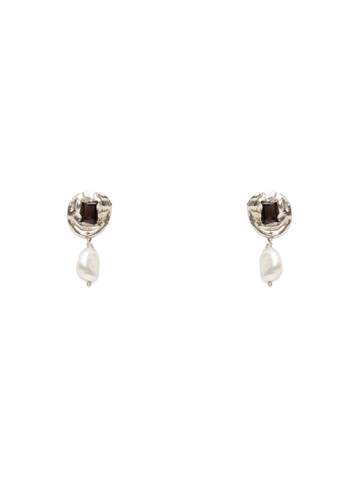 Brinco Feminino Pearl Muse Prateado Fenda Jewellery