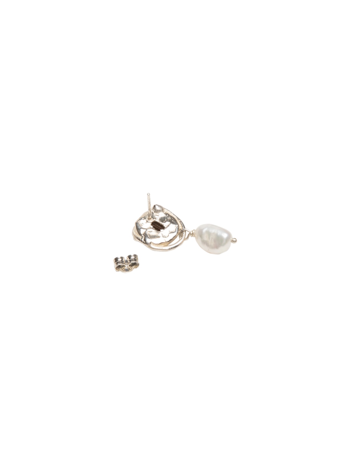 Brinco Feminino Pearl Muse Prateado Fenda Jewellery