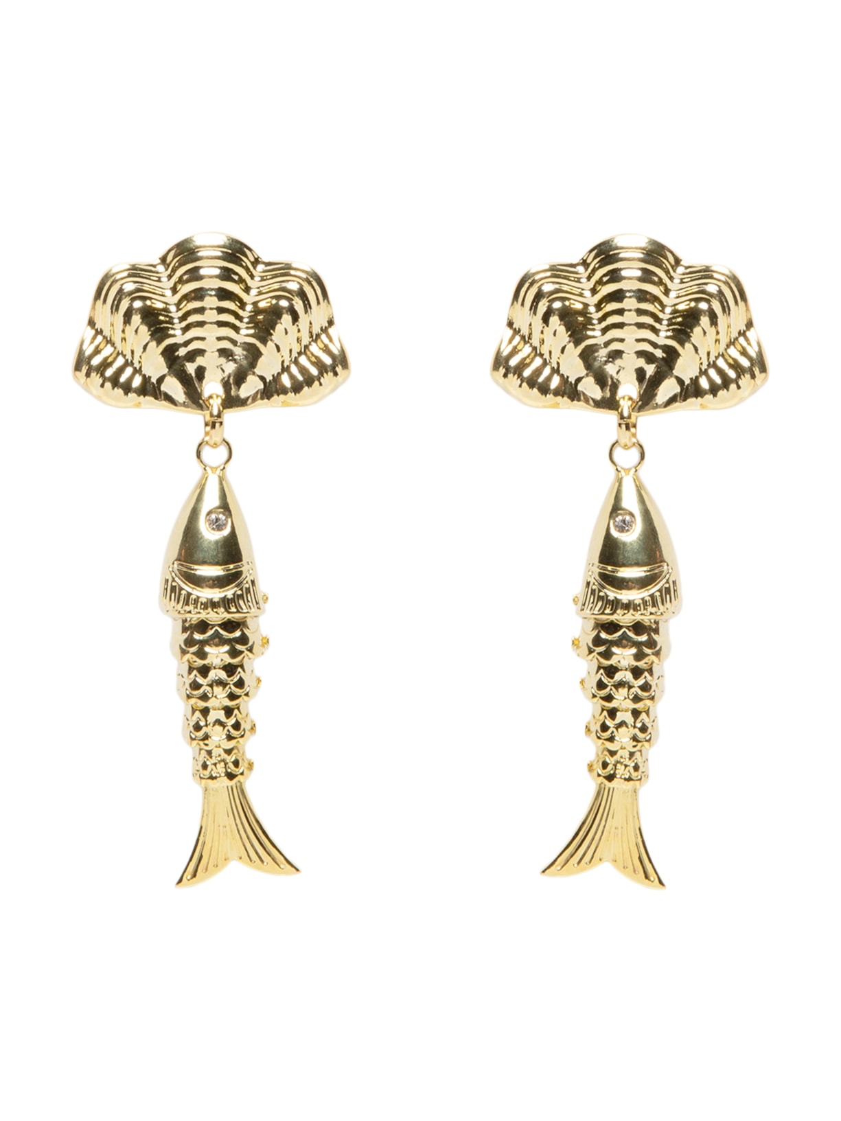 Brinco Feminino Peixe Mare Boho - Dourado