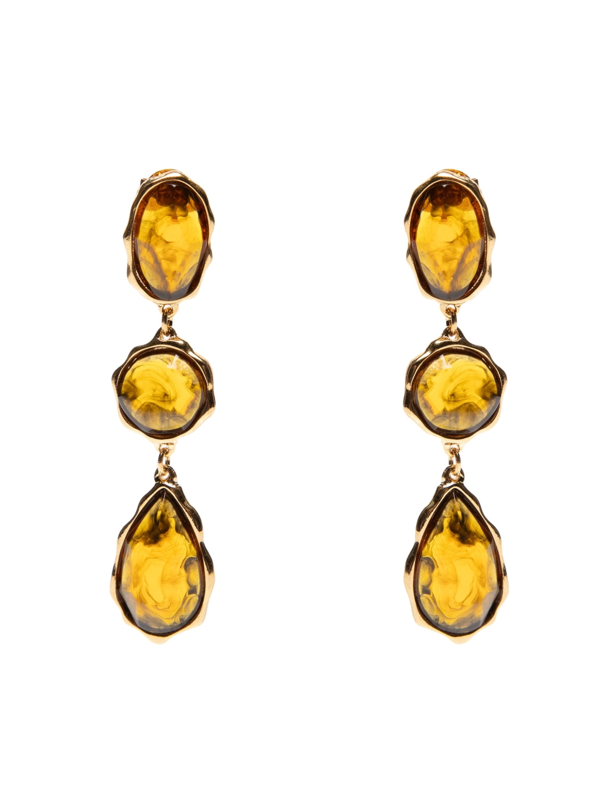 Brinco Feminino Pêndulo Tartaruga - Dourado