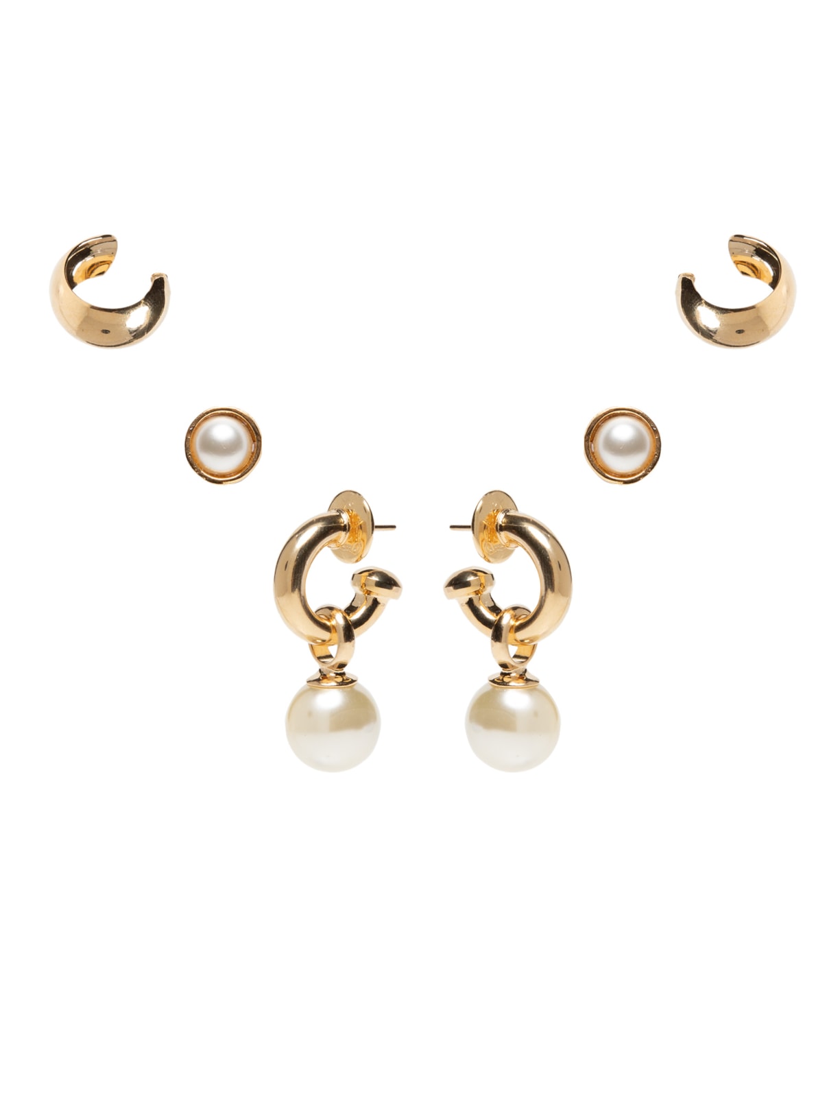 Brinco Feminino Piercing Fascinio Dourado Nádia Gimenes