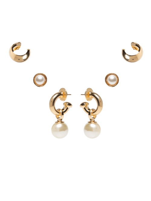 Brinco Feminino Piercing Fascinio - Dourado