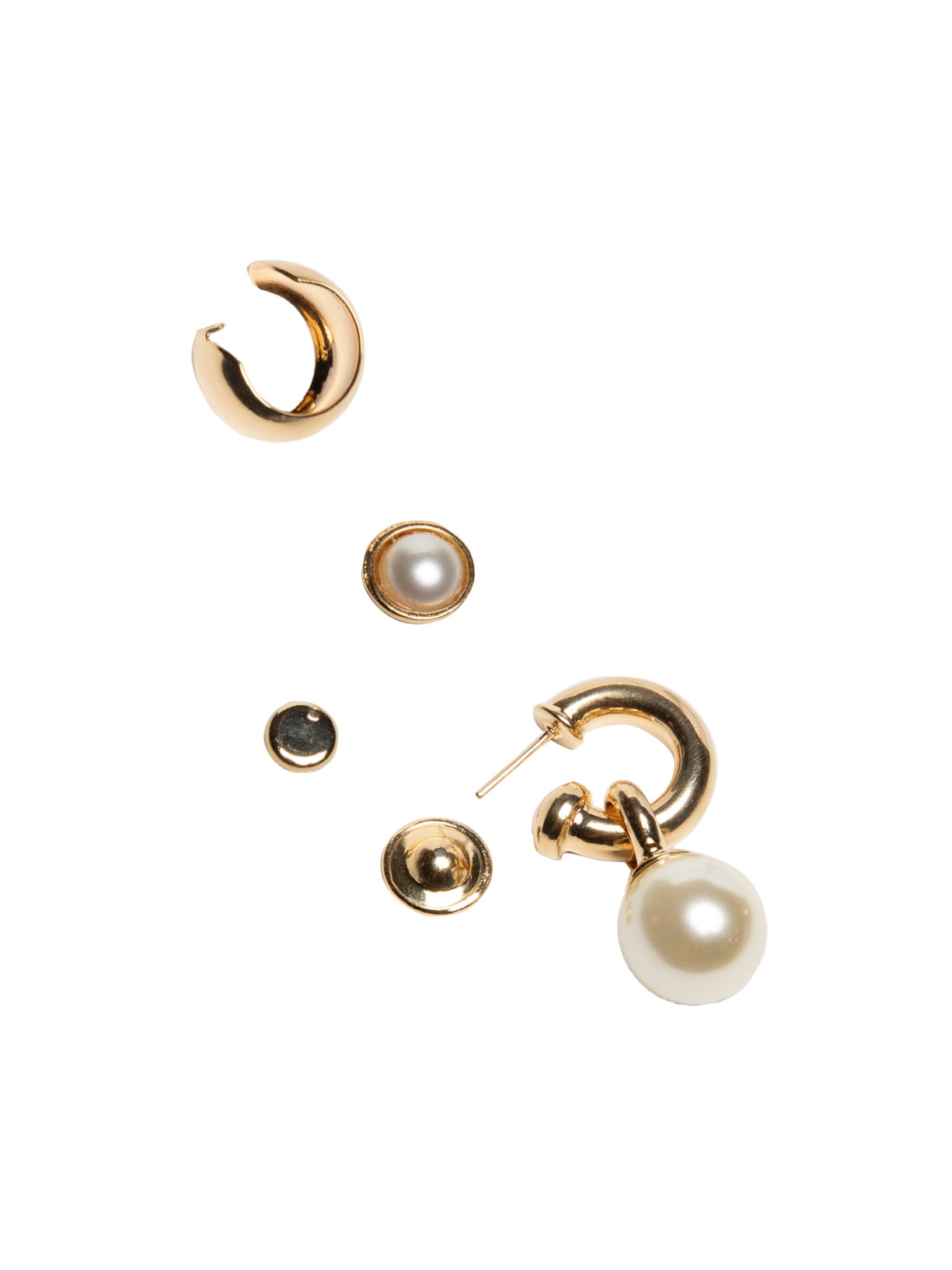 Brinco Feminino Piercing Fascinio Dourado Nádia Gimenes